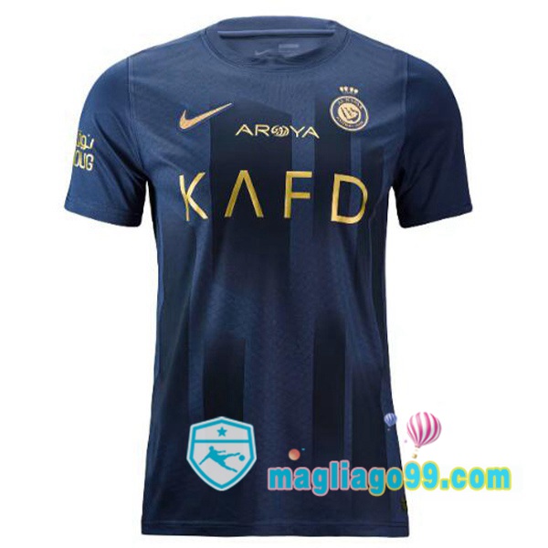 Magliago - Passione Maglie Thai Affidabili Basso Costo Online Shop | Maglia Al-Nassr FC Seconda Blu 2023/2024