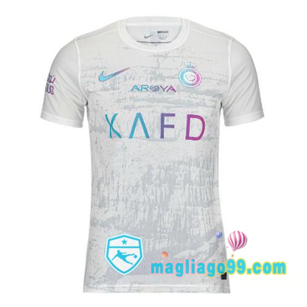 Magliago - Passione Maglie Thai Affidabili Basso Costo Online Shop | Maglia Al-Nassr FC Terza Bianco 2023/2024