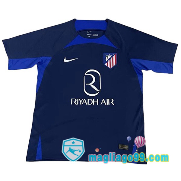Magliago - Passione Maglie Thai Affidabili Basso Costo Online Shop | Maglia Atletico Madrid Quattro Blu Royal 2023/2024
