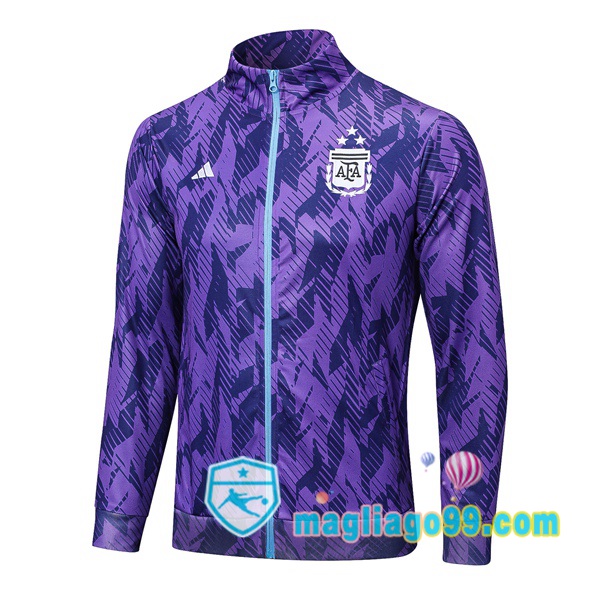Magliago - Passione Maglie Thai Affidabili Basso Costo Online Shop | Giacca Calcio Argentina Porpora 2023/2024