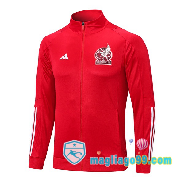 Magliago - Passione Maglie Thai Affidabili Basso Costo Online Shop | Giacca Calcio Messico Rosso 2023/2024