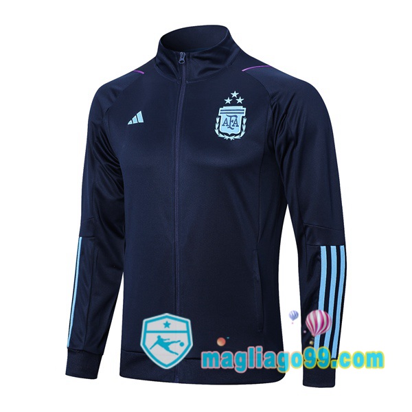 Magliago - Passione Maglie Thai Affidabili Basso Costo Online Shop | Giacca Calcio Argentina Blu Royal 2023/2024