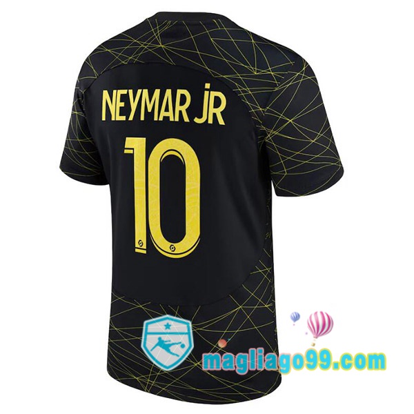 Magliago - Passione Maglie Thai Affidabili Basso Costo Online Shop | Maglia Paris PSG (NEYMAR JR 10) Quattro Nero 2022/2023