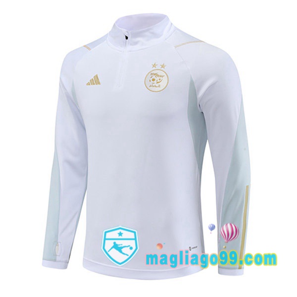Magliago - Passione Maglie Thai Affidabili Basso Costo Online Shop | Felpa Calcio Algeria Bianco 2023/2024