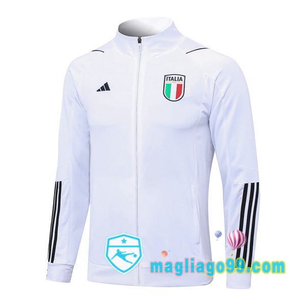 Magliago - Passione Maglie Thai Affidabili Basso Costo Online Shop | Giacca Calcio Italia Bianco 2023/2024