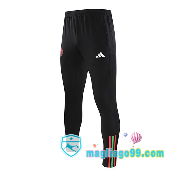 Magliago - Passione Maglie Thai Affidabili Basso Costo Online Shop | Pantaloni Da Allenamento Manchester United Nero 2023/2024