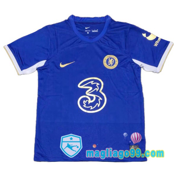 Magliago - Passione Maglie Thai Affidabili Basso Costo Online Shop | Maglia FC Chelsea Prima Blu Versione Trapelata 2023/2024