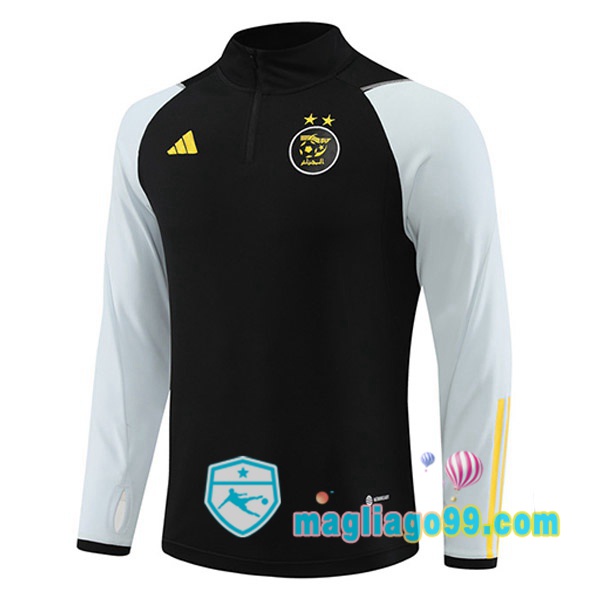 Magliago - Passione Maglie Thai Affidabili Basso Costo Online Shop | Felpa Calcio Algeria Nero 2023/2024