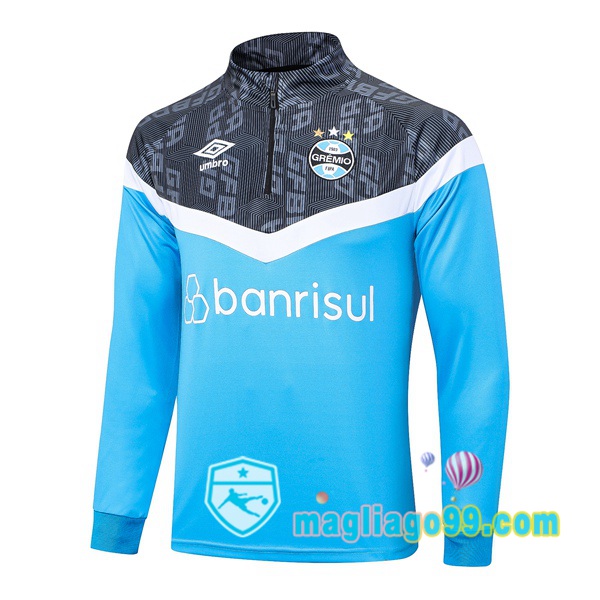 Magliago - Passione Maglie Thai Affidabili Basso Costo Online Shop | Felpa Calcio Gremio Blu Nero 2023/2024