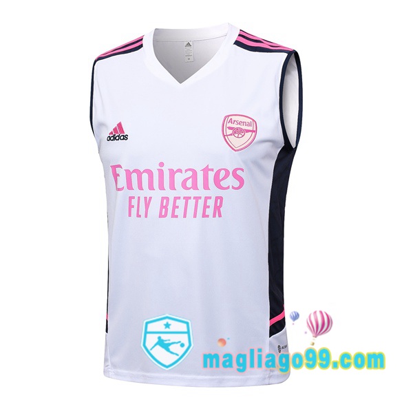 Magliago - Passione Maglie Thai Affidabili Basso Costo Online Shop | Gilet Calcio Arsenal Bianco 2023/2024