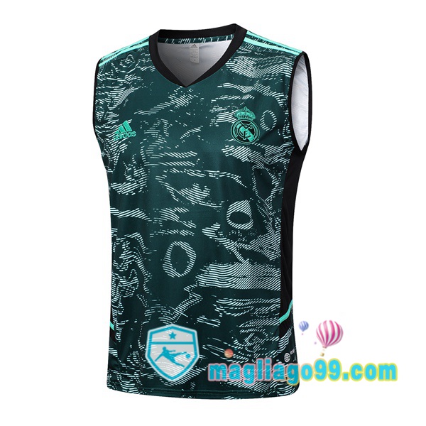 Magliago - Passione Maglie Thai Affidabili Basso Costo Online Shop | Gilet Calcio Real Madrid Verde 2023/2024