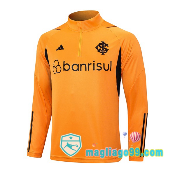 Magliago - Passione Maglie Thai Affidabili Basso Costo Online Shop | Felpa Calcio SC Internacional Arancione 2023/2024