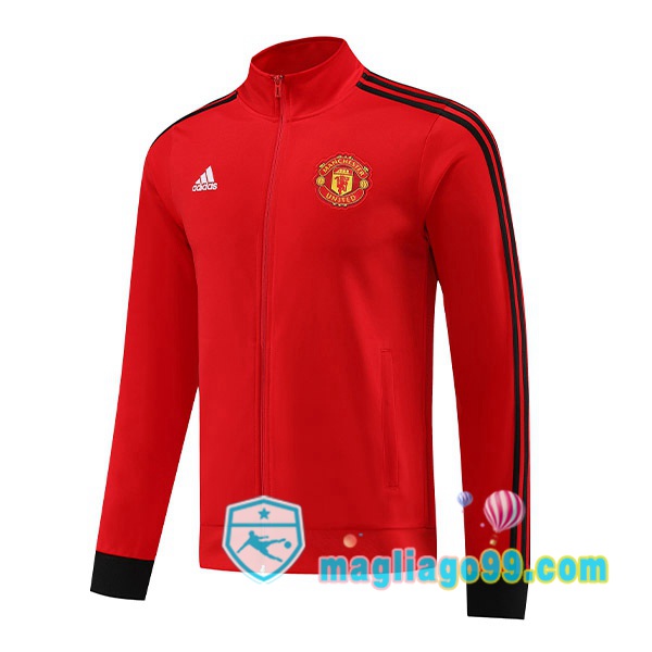 Magliago - Passione Maglie Thai Affidabili Basso Costo Online Shop | Giacca Calcio Manchester United Rosso 2023/2024