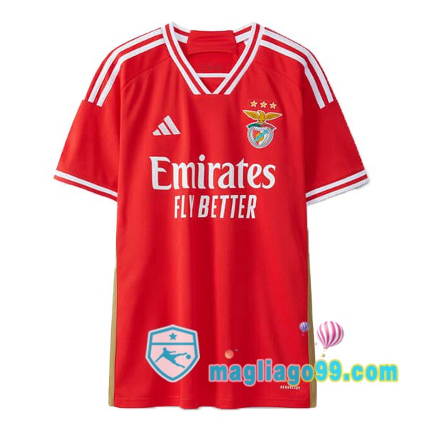Magliago - Passione Maglie Thai Affidabili Basso Costo Online Shop | Maglia S.L Benfica Prima Rosso 2023/2024
