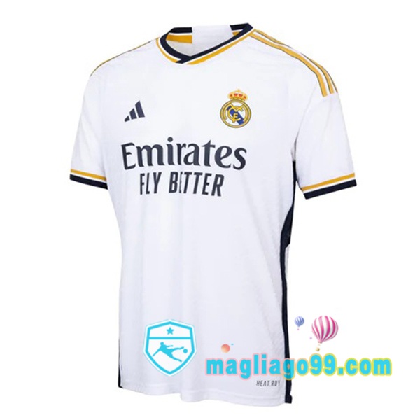 Magliago - Passione Maglie Thai Affidabili Basso Costo Online Shop | Maglia Real Madrid Prima Bianco 2023/2024