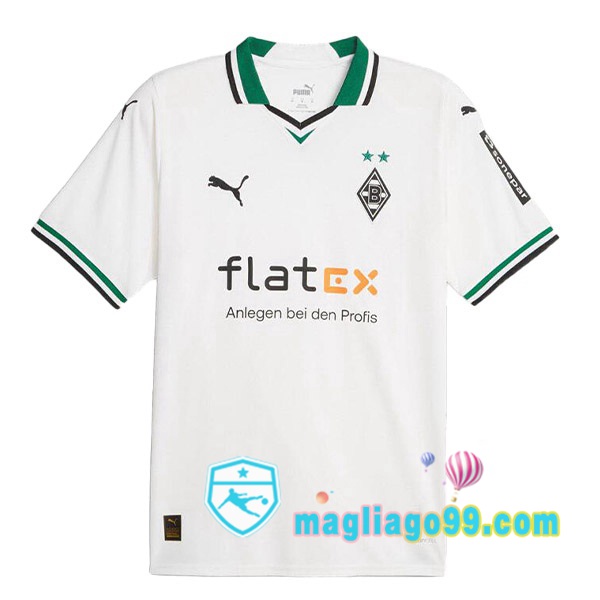 Magliago - Passione Maglie Thai Affidabili Basso Costo Online Shop | Maglia Monchengladbach Prima Bianco 2023/2024