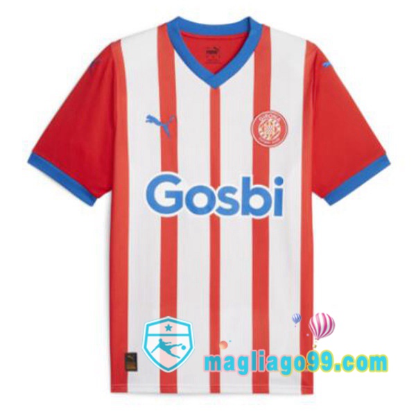 Magliago - Passione Maglie Thai Affidabili Basso Costo Online Shop | Maglia Girona Prima Rosso Bianco 2023/2024