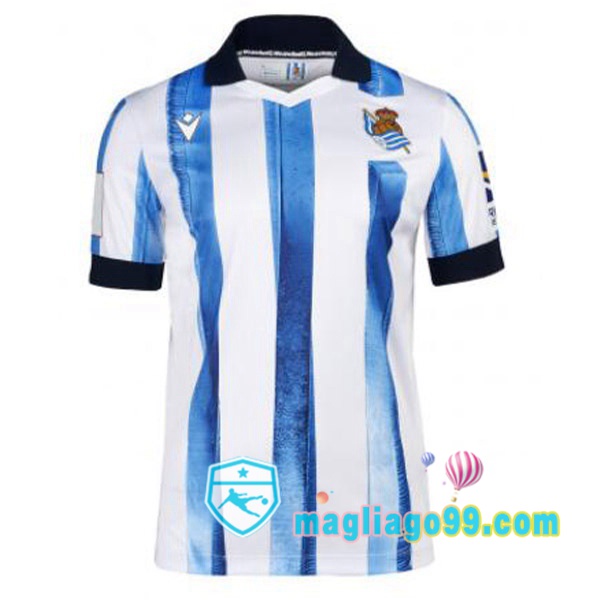 Magliago - Passione Maglie Thai Affidabili Basso Costo Online Shop | Maglia Real Sociedad Prima Rosso Bianco 2023/2024