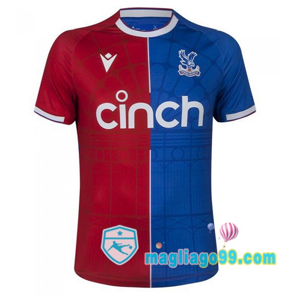 Magliago - Passione Maglie Thai Affidabili Basso Costo Online Shop | Maglia Crystal Palace Prima Rosso Blu 2023/2024