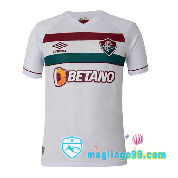Magliago - Passione Maglie Thai Affidabili Basso Costo Online Shop | Maglia Fluminense Seconda Bianco 2023/2024