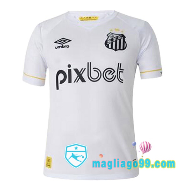 Magliago - Passione Maglie Thai Affidabili Basso Costo Online Shop | Maglia Santos FC Prima Bianco 2023/2024