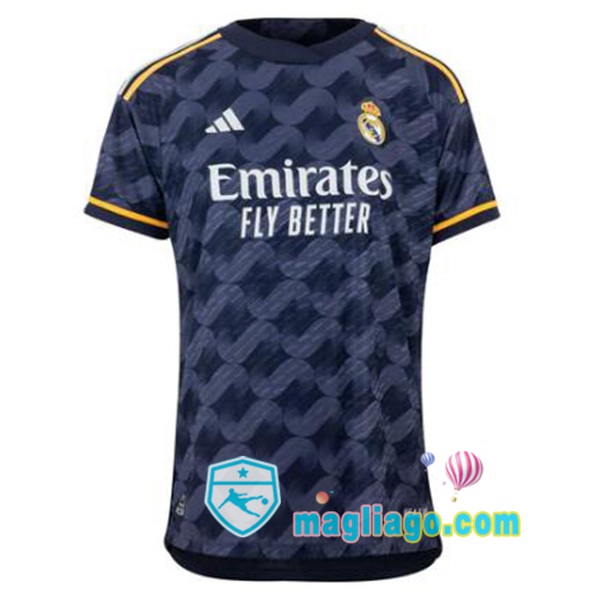 Magliago - Passione Maglie Thai Affidabili Basso Costo Online Shop | Maglia Real Madrid Seconda Blu 2023/2024