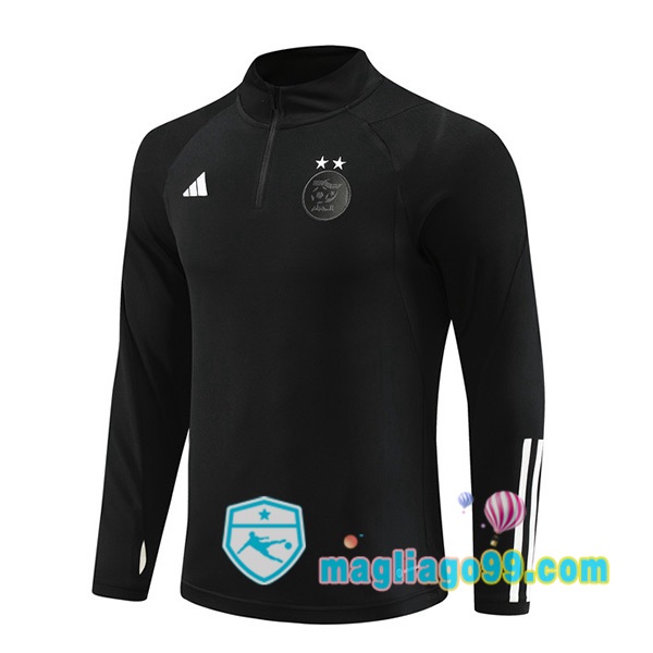 Magliago - Passione Maglie Thai Affidabili Basso Costo Online Shop | Felpa Calcio Algeria Nero 2023/2024