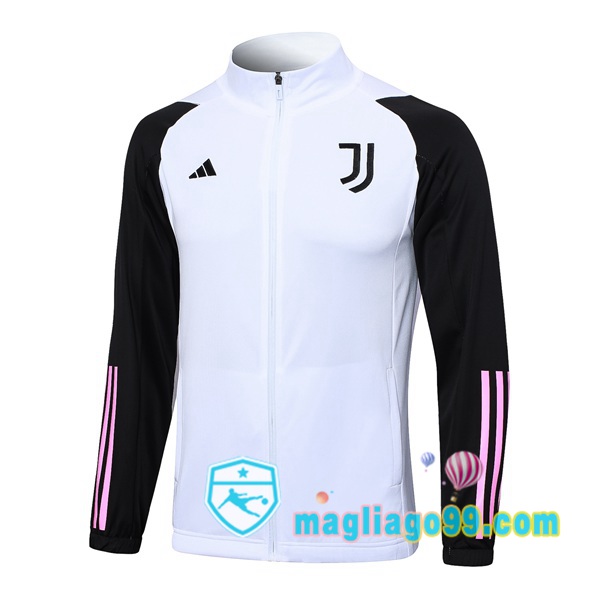 Magliago - Passione Maglie Thai Affidabili Basso Costo Online Shop | Giacca Calcio Juventus Bianco Nero 2023/2024