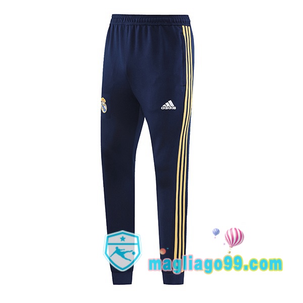 Magliago - Passione Maglie Thai Affidabili Basso Costo Online Shop | Pantaloni Da Allenamento Real Madrid Blu Royal 2023/2024