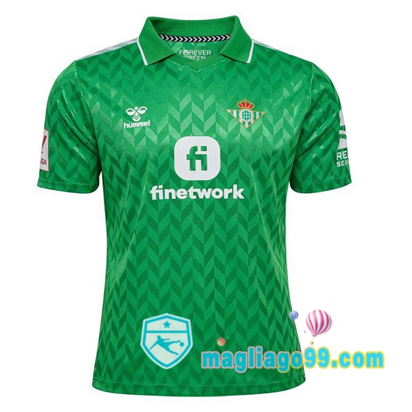 Magliago - Passione Maglie Thai Affidabili Basso Costo Online Shop | Maglia Real Betis Seconda Verde 2023/2024