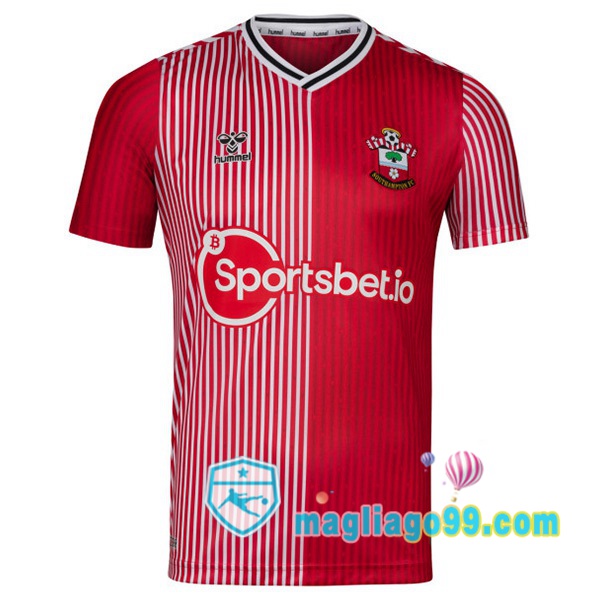 Magliago - Passione Maglie Thai Affidabili Basso Costo Online Shop | Maglia Southampton FC Prima Rosso 2023/2024