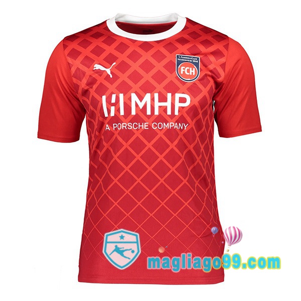 Magliago - Passione Maglie Thai Affidabili Basso Costo Online Shop | Maglia FC Heidenheim Prima Rosso 2023/2024