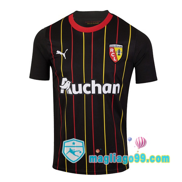 Magliago - Passione Maglie Thai Affidabili Basso Costo Online Shop | Maglia RC Lens Seconda Nero 2023/2024