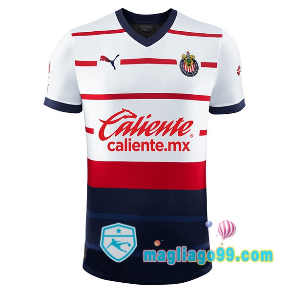 Magliago - Passione Maglie Thai Affidabili Basso Costo Online Shop | Maglia CD Guadalajara Bianco Nero 2023/2024