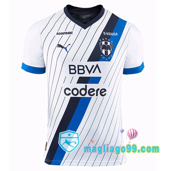 Magliago - Passione Maglie Thai Affidabili Basso Costo Online Shop | Maglia CF Monterrey Seconda Blu Bianco 2023/2024