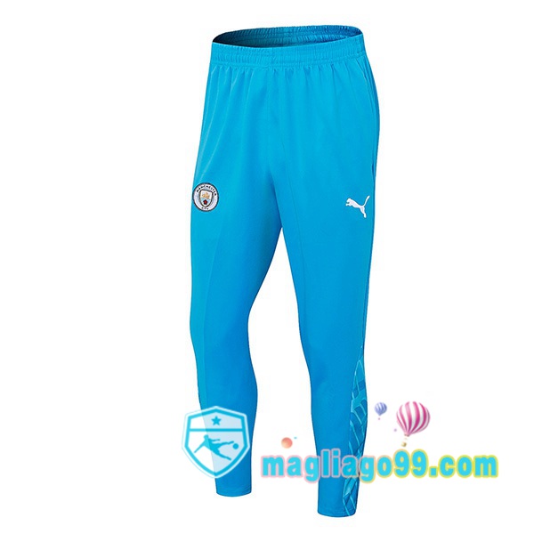 Magliago - Passione Maglie Thai Affidabili Basso Costo Online Shop | Pantaloni Da Allenamento Manchester City Blu 2023/2024