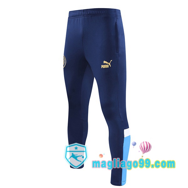 Magliago - Passione Maglie Thai Affidabili Basso Costo Online Shop | Pantaloni Da Allenamento Manchester City Blu Royal 2023/2024
