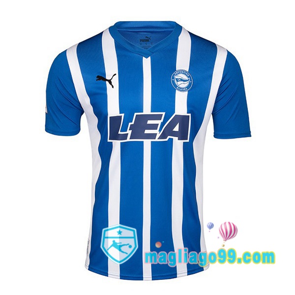 Magliago - Passione Maglie Thai Affidabili Basso Costo Online Shop | Maglia Deportivo Alaves Prima Blu Bianco 2023/2024
