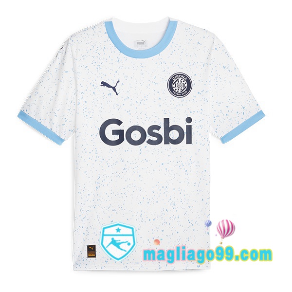 Magliago - Passione Maglie Thai Affidabili Basso Costo Online Shop | Maglia Girona Seconda Bianco 2023/2024