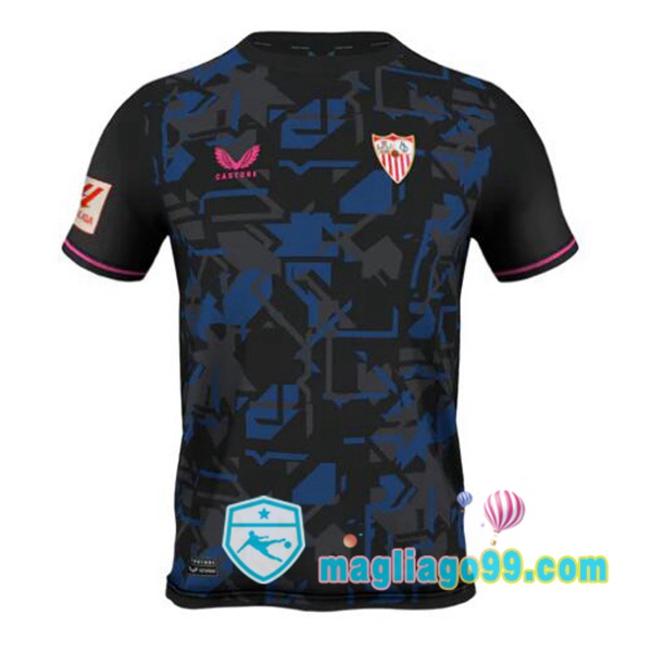 Magliago - Passione Maglie Thai Affidabili Basso Costo Online Shop | Maglia Sevilla FC Terza Nero 2023/2024
