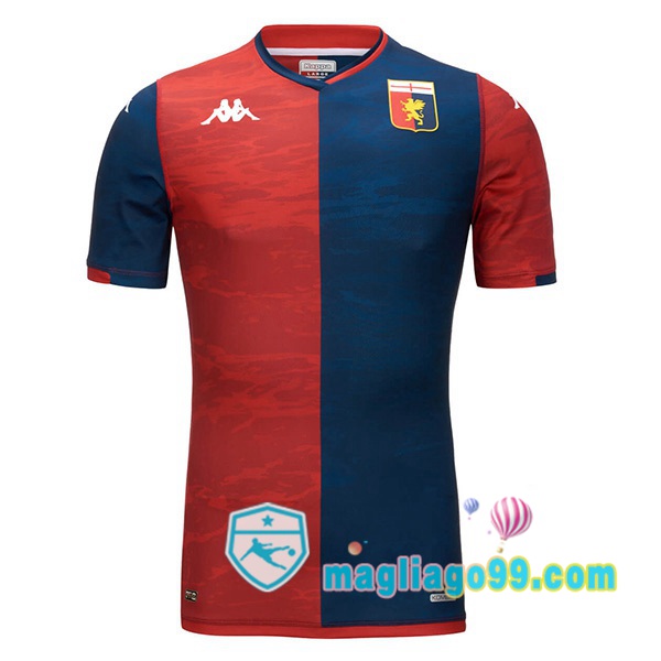Magliago - Passione Maglie Thai Affidabili Basso Costo Online Shop | Maglia Genoa CFC Prima Rosso Blu 2023/2024
