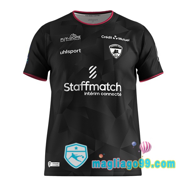 Magliago - Passione Maglie Thai Affidabili Basso Costo Online Shop | Maglia Clermont Foot 63 Terza Nero 2023/2024