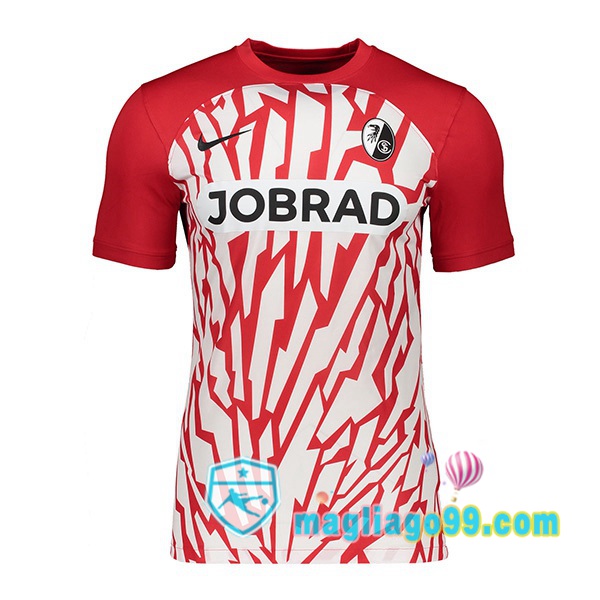 Magliago - Passione Maglie Thai Affidabili Basso Costo Online Shop | Maglia SC Freiburg Prima Rosso 2023/2024