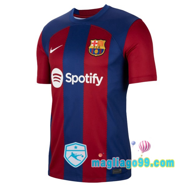 Magliago - Passione Maglie Thai Affidabili Basso Costo Online Shop | Maglia FC Barcellona Prima Blu Rosso 2023/2024