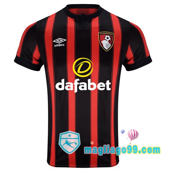 Magliago - Passione Maglie Thai Affidabili Basso Costo Online Shop | Maglia AFC Bournemouth Prima Nero Rosso 2023/2024