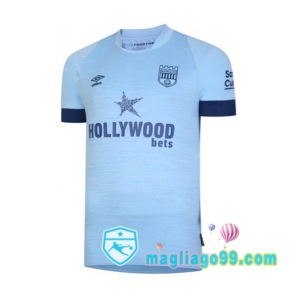 Magliago - Passione Maglie Thai Affidabili Basso Costo Online Shop | Maglia Brentford FC Seconda Blu 2023/2024