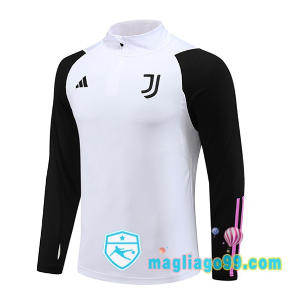 Magliago - Passione Maglie Thai Affidabili Basso Costo Online Shop | Felpa Calcio Juventus Bianco 2023/2024