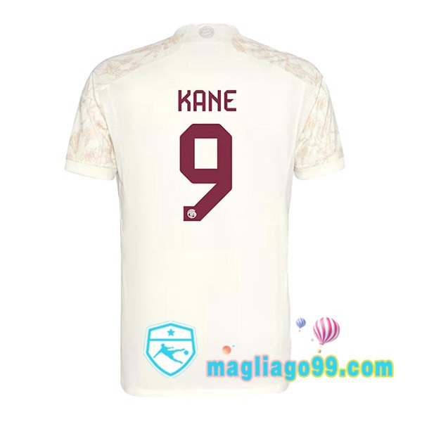 Magliago - Passione Maglie Thai Affidabili Basso Costo Online Shop | Maglia Bayern Monaco (Kane 9) Terza Giallo 2023/2024