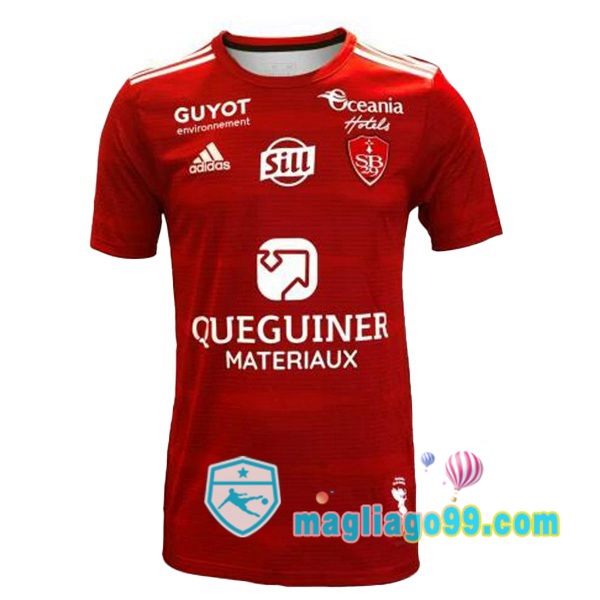 Magliago - Passione Maglie Thai Affidabili Basso Costo Online Shop | Maglia Stade Brestois Prima Rosso 2023/2024