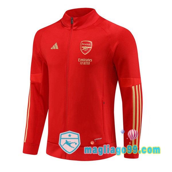 Magliago - Passione Maglie Thai Affidabili Basso Costo Online Shop | Giacca Calcio Arsenal Rosso 2023/2024